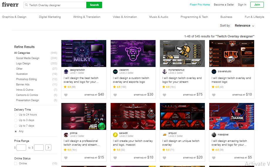 5 Untapped sources for awesome twitch overlaydesigners