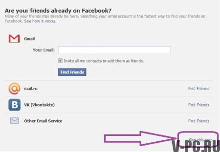 how to add all friends with vk to facebook