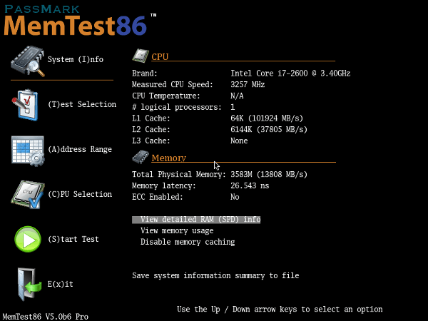 Memtest86 Utility