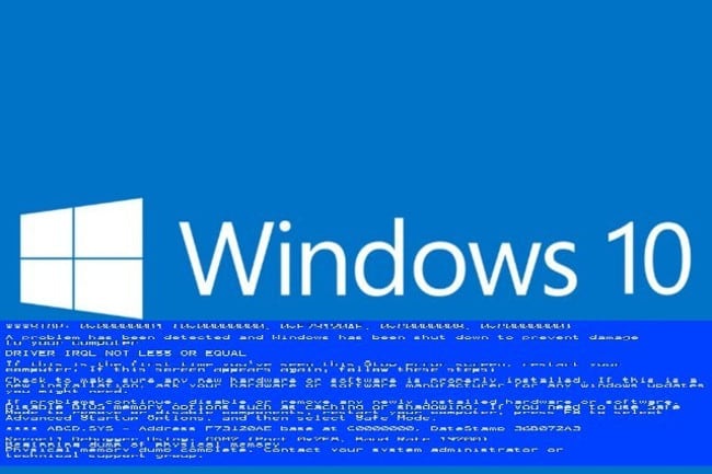 Critical Windows 10 Error