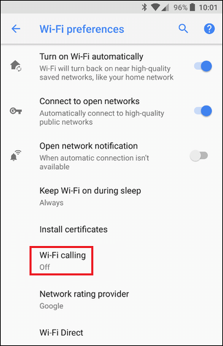 Wi-Fi calling Honor shutdown