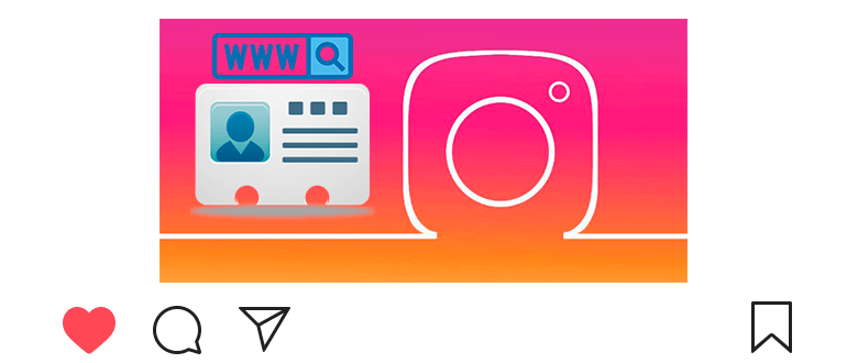 How to copy a link to a profile on Instagram