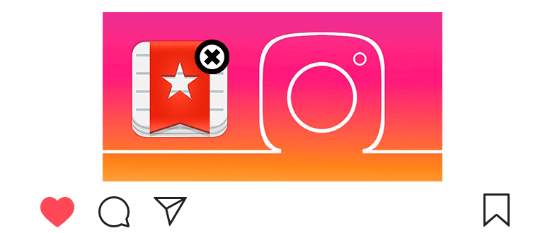 How to delete saved in Instagram