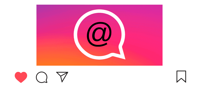 How to mention in a comment on Instagram