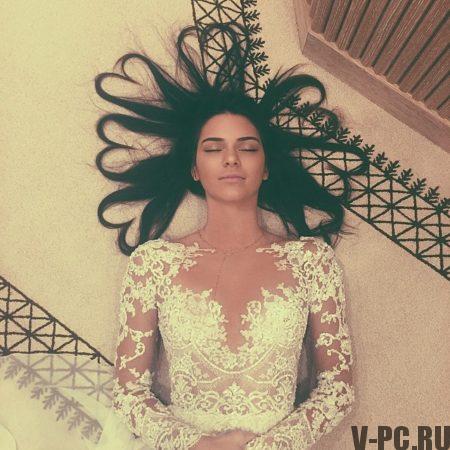 Kendall Jenner on Instagram photo