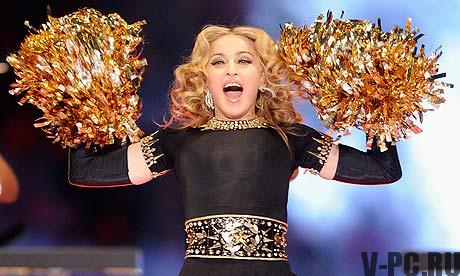 Madonna at 2012 Super Bowl