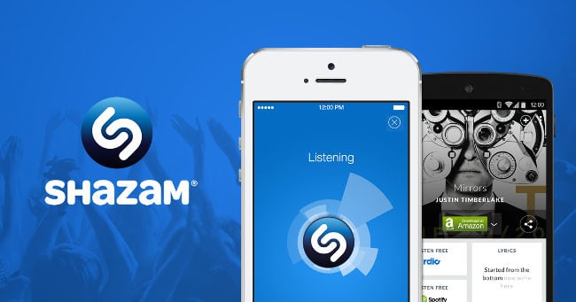 Search for music by sound in Shazam
