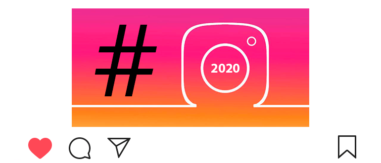 Popular hashtags on Instagram 2020