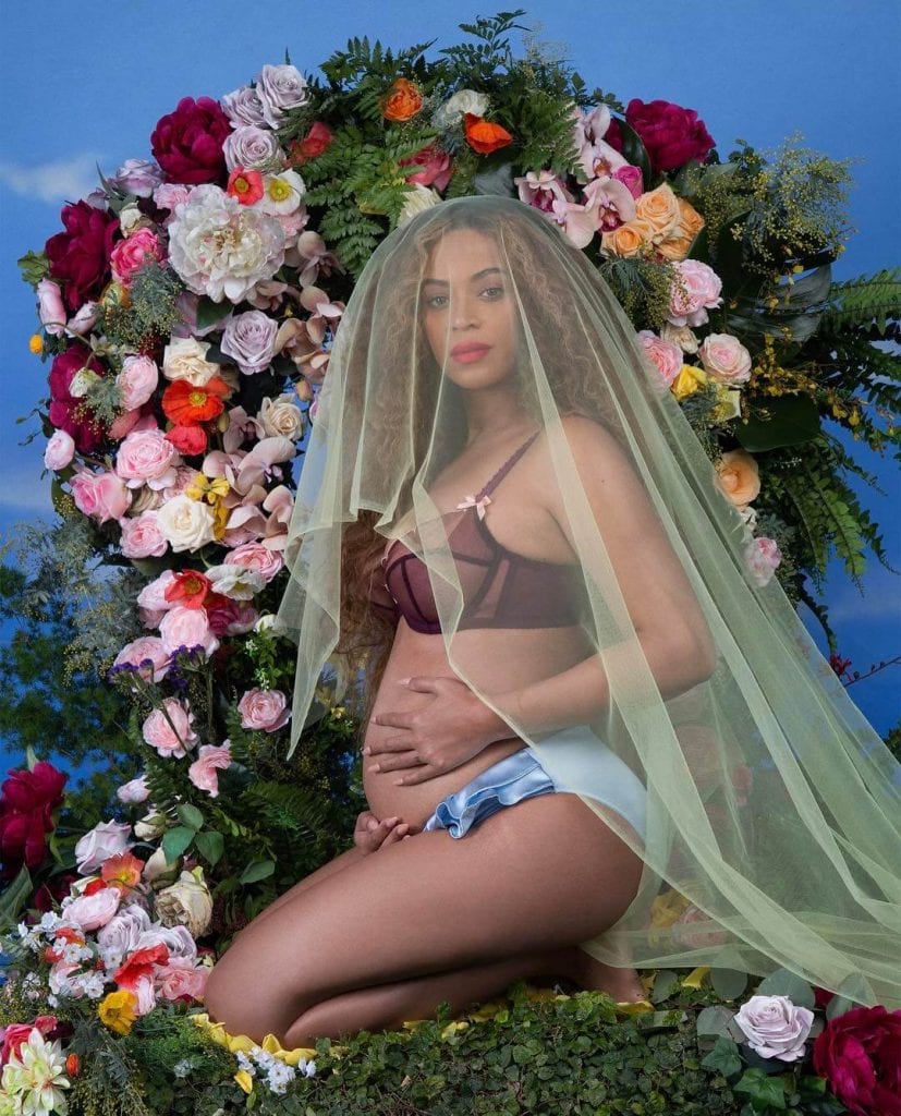 Beyonce, pregnant with twins Instagram