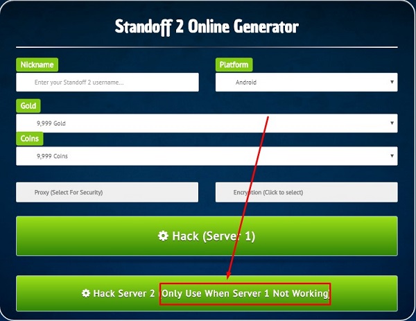 Hack Server 2 if Server 1 does not want to work