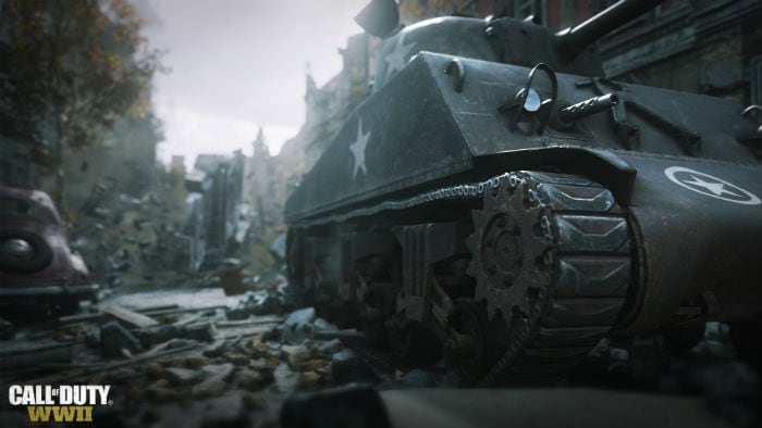 Battles in Call of Duty: WWII are everywhere.