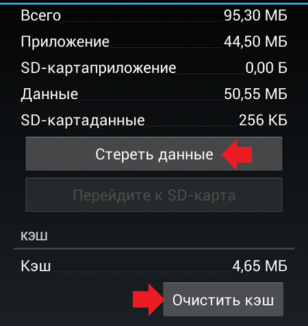 Clear cache on Android phone